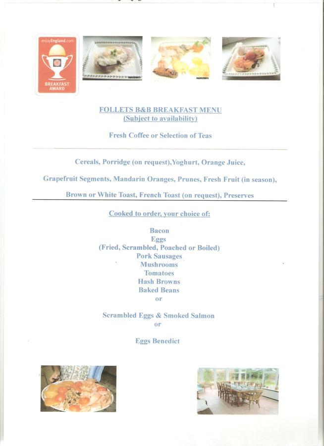 Follets B&B Pewsey Esterno foto